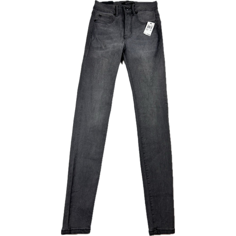 Numero Verona Ankle Jeans Women's 24 Gray Wash High Rise Skinny Stretch NWT
